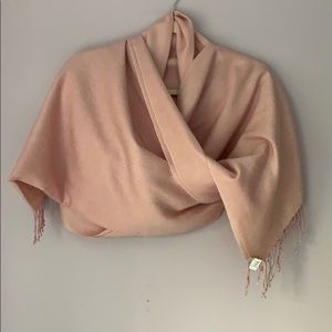 Pink pashmina shawl